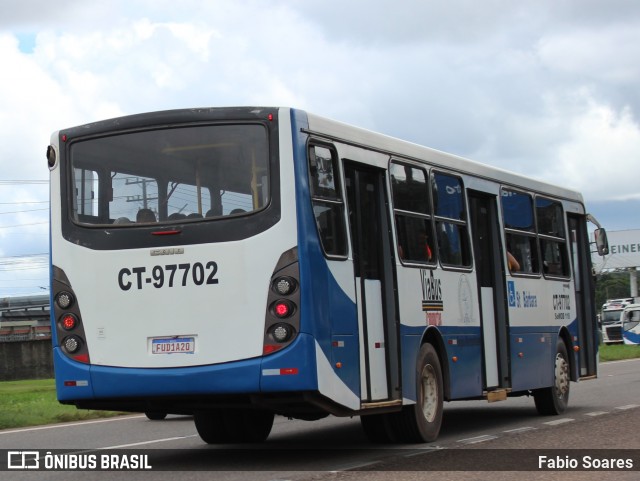 ViaBus Transportes CT-97702 na cidade de Benevides, Pará, Brasil, por Fabio Soares. ID da foto: 11940248.