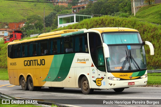 Empresa Gontijo de Transportes 14065 na cidade de Barra do Piraí, Rio de Janeiro, Brasil, por Paulo Henrique Pereira Borges. ID da foto: 11940787.