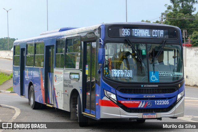 Auto Viação Bragança Metropolitana > Viação Raposo Tavares 122305 na cidade de Cotia, São Paulo, Brasil, por Murilo da Silva. ID da foto: 11939027.