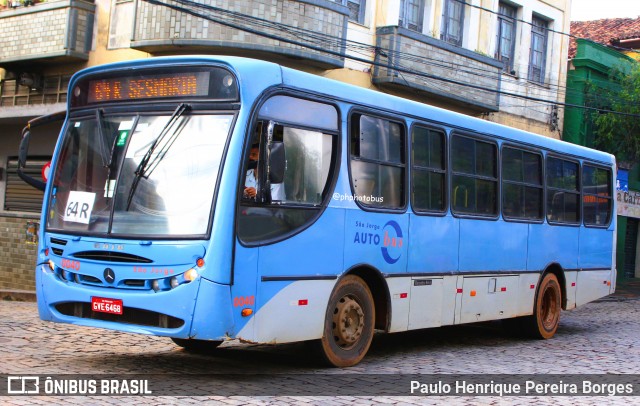 São Jorge Auto Bus 0040 na cidade de Ponte Nova, Minas Gerais, Brasil, por Paulo Henrique Pereira Borges. Número da foto: #11941086.