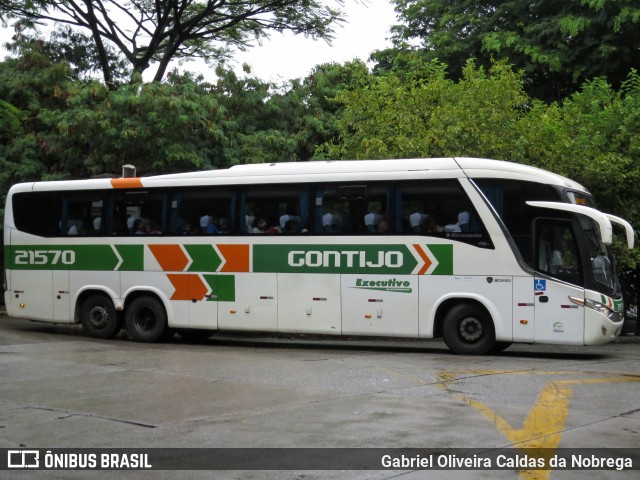 Empresa Gontijo de Transportes 21570 na cidade de São Paulo, São Paulo, Brasil, por Gabriel Oliveira Caldas da Nobrega. ID da foto: 11939211.