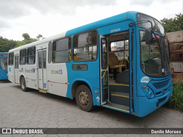 Nova Transporte 22906 na cidade de Cariacica, Espírito Santo, Brasil, por Danilo Moraes. Número da foto: #11940527.