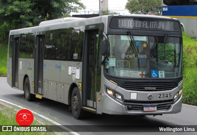 Expresso CampiBus 2345 na cidade de Campinas, São Paulo, Brasil, por Wellington Lima. Número da foto: #11939015.