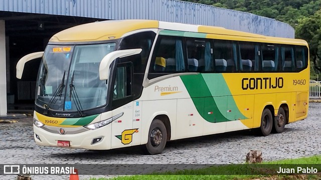 Empresa Gontijo de Transportes 19460 na cidade de Juiz de Fora, Minas Gerais, Brasil, por Juan Pablo. Número da foto: #11938879.