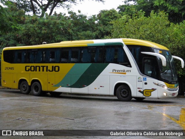 Empresa Gontijo de Transportes 21745 na cidade de São Paulo, São Paulo, Brasil, por Gabriel Oliveira Caldas da Nobrega. ID da foto: 11941534.