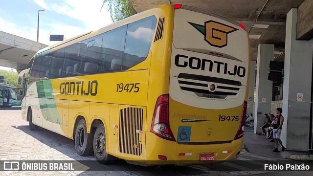 Empresa Gontijo de Transportes 19475 na cidade de Belo Horizonte, Minas Gerais, Brasil, por Fábio Paixão. ID da foto: 11941678.