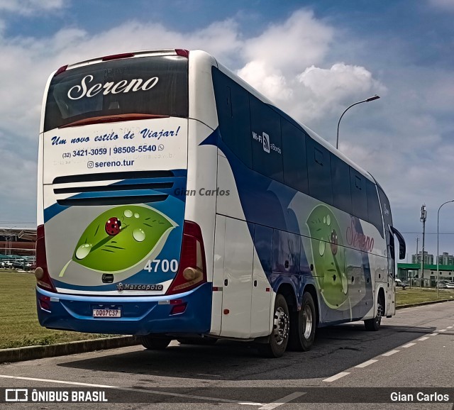 Sereno Tur 4700 na cidade de Vitória, Espírito Santo, Brasil, por Gian Carlos. Número da foto: #11942533.