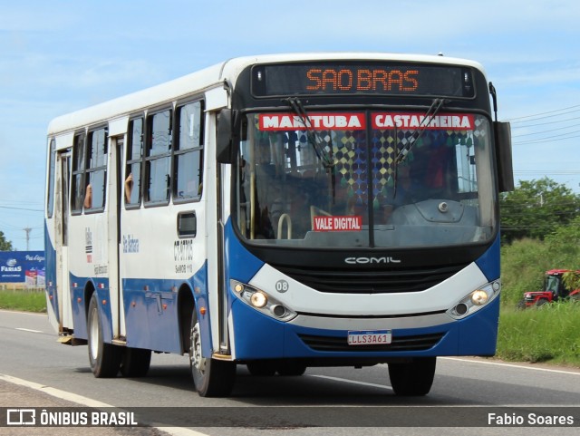 ViaBus Transportes CT-97705 na cidade de Benevides, Pará, Brasil, por Fabio Soares. ID da foto: 11942005.