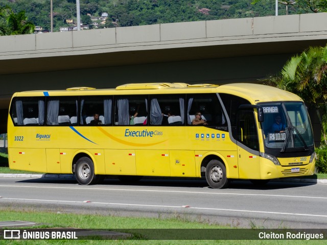 Biguaçu Transportes Coletivos Administração e Participação 1022 na cidade de Florianópolis, Santa Catarina, Brasil, por Cleiton Rodrigues. ID da foto: 11942527.