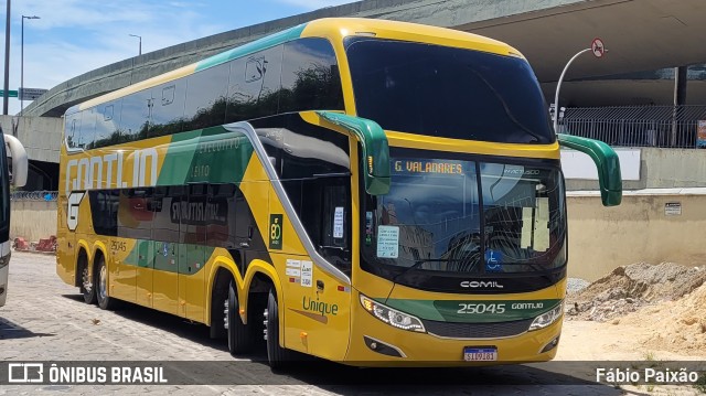 Empresa Gontijo de Transportes 25045 na cidade de Belo Horizonte, Minas Gerais, Brasil, por Fábio Paixão. ID da foto: 11941682.