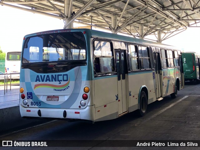 Avanço Transportes 8055 na cidade de Lauro de Freitas, Bahia, Brasil, por André Pietro  Lima da Silva. ID da foto: 11942055.