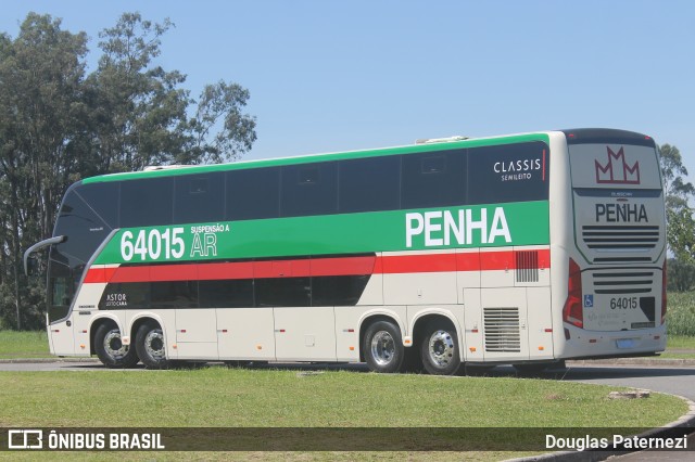 Empresa de Ônibus Nossa Senhora da Penha 64015 na cidade de São José dos Pinhais, Paraná, Brasil, por Douglas Paternezi. ID da foto: 11942060.