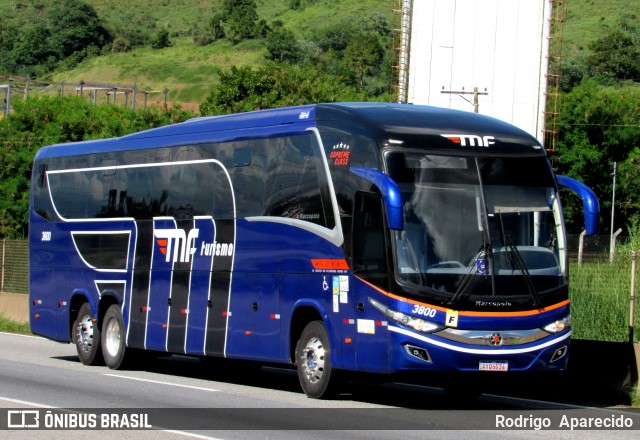 MF Turismo 3809 na cidade de Aparecida, São Paulo, Brasil, por Rodrigo  Aparecido. ID da foto: 11942240.