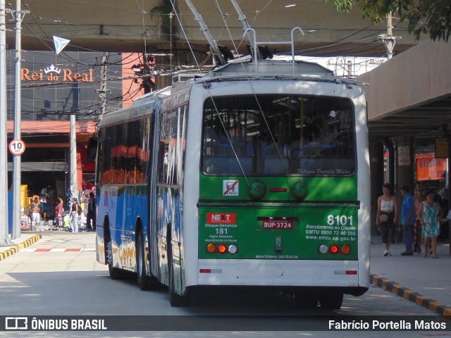 Next Mobilidade - ABC Sistema de Transporte 8101 na cidade de Santo André, São Paulo, Brasil, por Fabrício Portella Matos. ID da foto: 11945481.