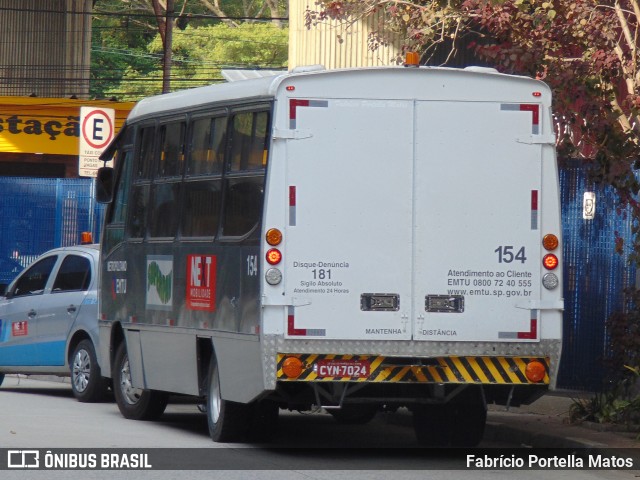 Next Mobilidade - ABC Sistema de Transporte 154 na cidade de Santo André, São Paulo, Brasil, por Fabrício Portella Matos. ID da foto: 11945256.