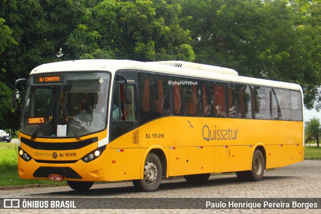 Quissatur RJ 151.016 na cidade de Campos dos Goytacazes, Rio de Janeiro, Brasil, por Paulo Henrique Pereira Borges. ID da foto: 11945702.