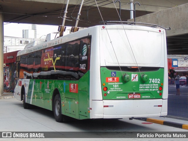 Next Mobilidade - ABC Sistema de Transporte 7402 na cidade de Santo André, São Paulo, Brasil, por Fabrício Portella Matos. Número da foto: #11945343.