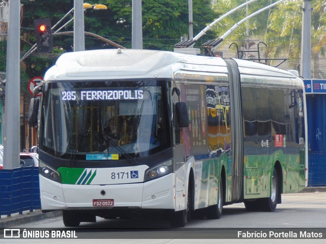 Next Mobilidade - ABC Sistema de Transporte 8171 na cidade de Santo André, São Paulo, Brasil, por Fabrício Portella Matos. Número da foto: #11945420.