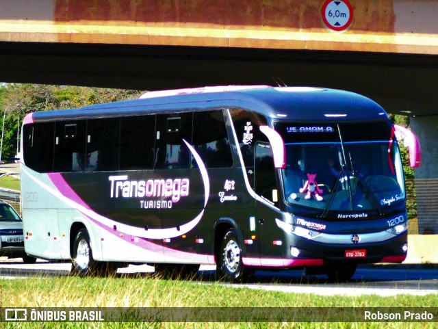 Trans Omega Turismo 1200 na cidade de São José dos Campos, São Paulo, Brasil, por Robson Prado. ID da foto: 11945642.