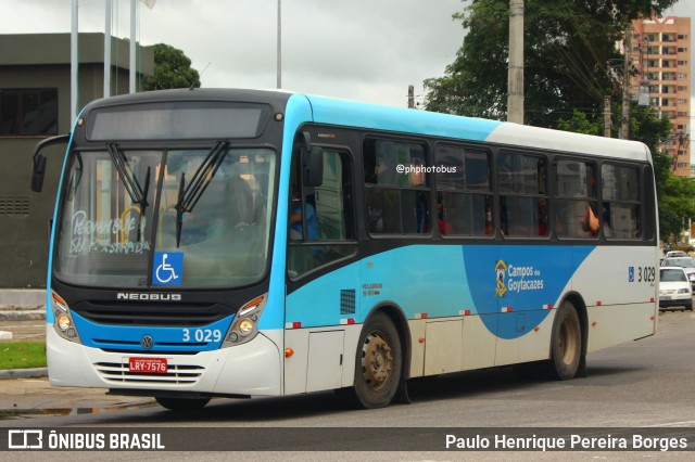 Rogil Transportes Rodoviários 3 029 na cidade de Campos dos Goytacazes, Rio de Janeiro, Brasil, por Paulo Henrique Pereira Borges. ID da foto: 11945703.