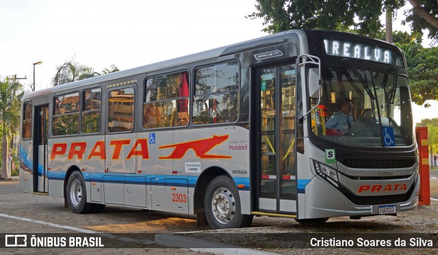 Expresso de Prata 2303 na cidade de Bauru, São Paulo, Brasil, por Cristiano Soares da Silva. ID da foto: 11948223.