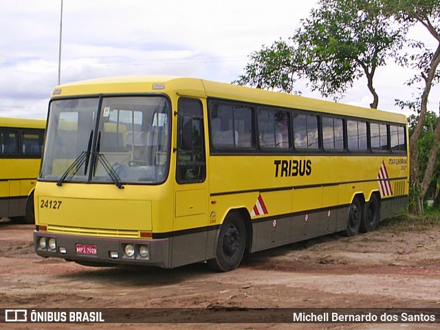 Viação Itapemirim 24127 na cidade de Campos dos Goytacazes, Rio de Janeiro, Brasil, por Michell Bernardo dos Santos. ID da foto: 11948121.