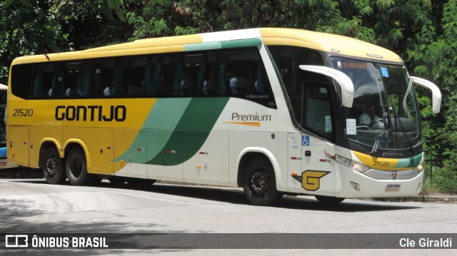 Empresa Gontijo de Transportes 21520 na cidade de São Paulo, São Paulo, Brasil, por Cle Giraldi. ID da foto: 11947685.