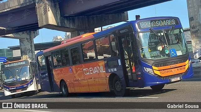 Evanil Transportes e Turismo RJ 132.146 na cidade de Rio de Janeiro, Rio de Janeiro, Brasil, por Gabriel Sousa. Número da foto: #11947744.