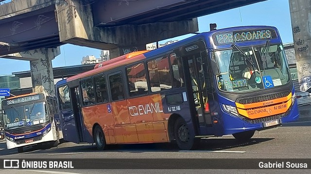 Evanil Transportes e Turismo RJ 132.146 na cidade de Rio de Janeiro, Rio de Janeiro, Brasil, por Gabriel Sousa. ID da foto: 11947744.