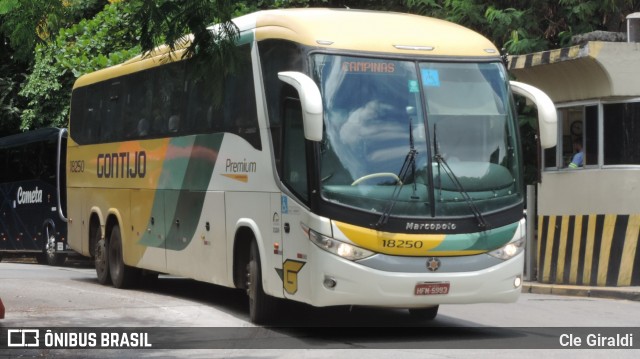 Empresa Gontijo de Transportes 18250 na cidade de São Paulo, São Paulo, Brasil, por Cle Giraldi. ID da foto: 11948146.