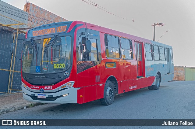 Viação Novo Retiro 88354 na cidade de Contagem, Minas Gerais, Brasil, por Juliano Felipe. ID da foto: 11946829.