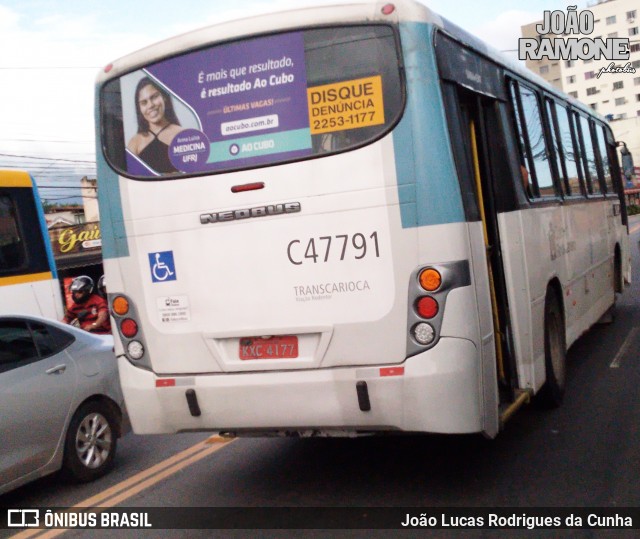 Viação Redentor C47791 na cidade de Rio de Janeiro, Rio de Janeiro, Brasil, por João Lucas Rodrigues da Cunha. Número da foto: #11946841.