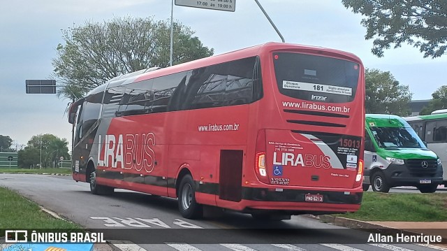 Lirabus 15013 na cidade de Paulínia, São Paulo, Brasil, por Allan Henrique. Número da foto: #11947423.