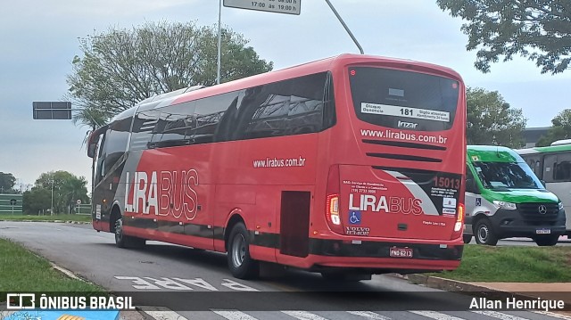 Lirabus 15013 na cidade de Paulínia, São Paulo, Brasil, por Allan Henrique. ID da foto: 11947423.