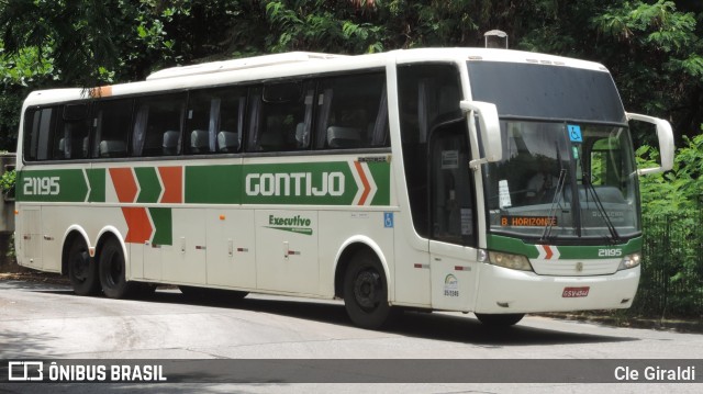 Empresa Gontijo de Transportes 21195 na cidade de São Paulo, São Paulo, Brasil, por Cle Giraldi. ID da foto: 11948122.