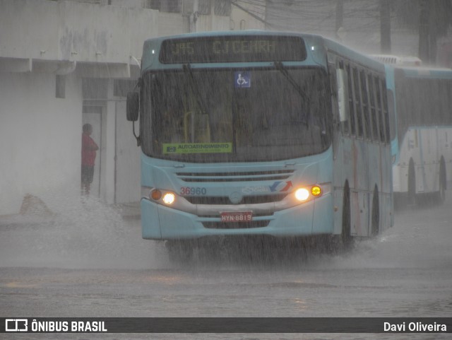 Viação Santa Cecília 36960 na cidade de Fortaleza, Ceará, Brasil, por Davi Oliveira. Número da foto: #11948839.