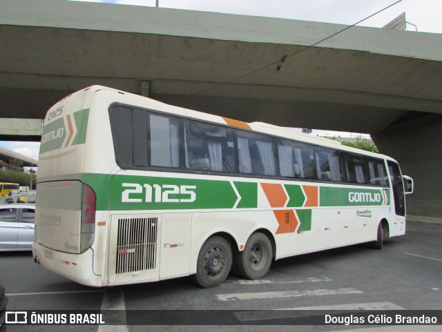 Empresa Gontijo de Transportes 21125 na cidade de Belo Horizonte, Minas Gerais, Brasil, por Douglas Célio Brandao. ID da foto: 11950275.