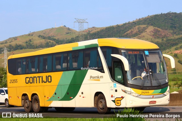 Empresa Gontijo de Transportes 21255 na cidade de Roseira, São Paulo, Brasil, por Paulo Henrique Pereira Borges. Número da foto: #11950214.