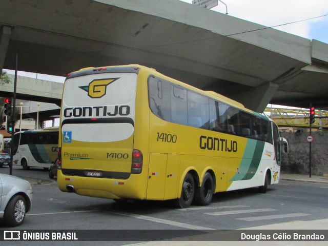 Empresa Gontijo de Transportes 14100 na cidade de Belo Horizonte, Minas Gerais, Brasil, por Douglas Célio Brandao. ID da foto: 11950086.