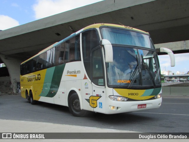 Empresa Gontijo de Transportes 14100 na cidade de Belo Horizonte, Minas Gerais, Brasil, por Douglas Célio Brandao. ID da foto: 11950081.