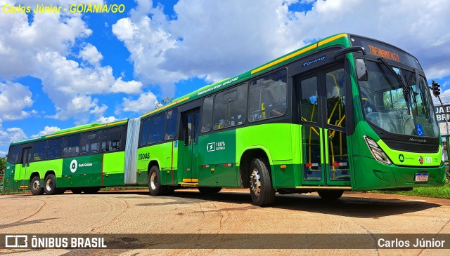 Metrobus 1201 na cidade de Goiânia, Goiás, Brasil, por Carlos Júnior. ID da foto: 11949080.