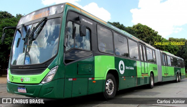 Metrobus 1201 na cidade de Goiânia, Goiás, Brasil, por Carlos Júnior. ID da foto: 11949056.