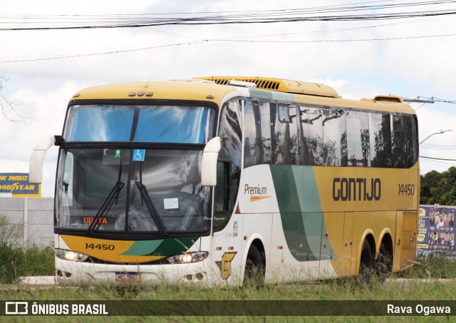 Empresa Gontijo de Transportes 14450 na cidade de Vitória da Conquista, Bahia, Brasil, por Rava Ogawa. ID da foto: 11950842.