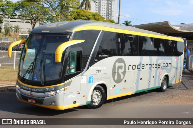 RodeRotas - Rotas de Viação do Triângulo 7311 na cidade de Uberlândia, Minas Gerais, Brasil, por Paulo Henrique Pereira Borges. Número da foto: #11952406.