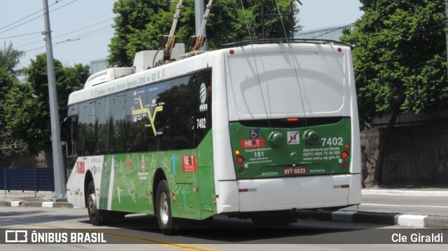 Next Mobilidade - ABC Sistema de Transporte 7402 na cidade de São Paulo, São Paulo, Brasil, por Cle Giraldi. ID da foto: 11954324.