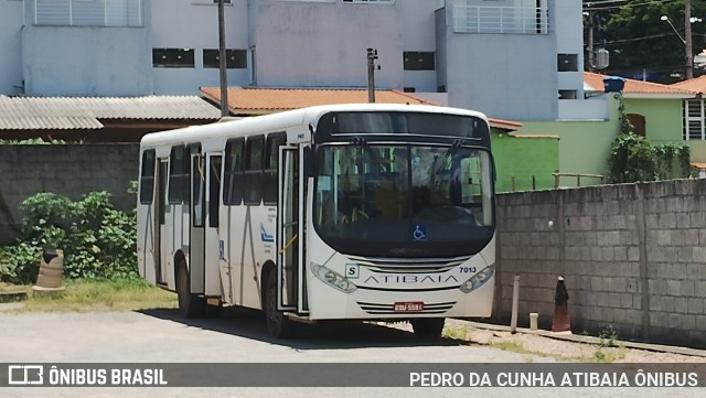 Viação Atibaia São Paulo 7013 na cidade de Jarinu, São Paulo, Brasil, por PEDRO DA CUNHA ATIBAIA ÔNIBUS. ID da foto: 11952842.