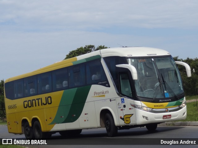 Empresa Gontijo de Transportes 18685 na cidade de Brasília, Distrito Federal, Brasil, por Douglas Andrez. ID da foto: 11954524.