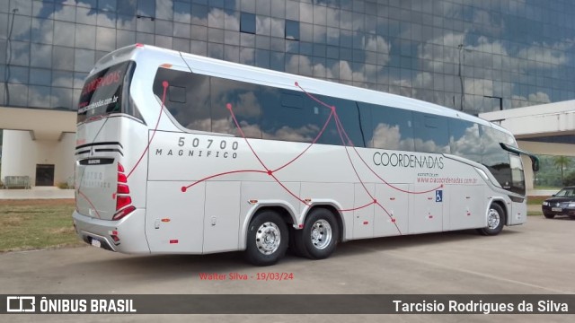 Companhia Coordenadas de Transportes 50700 na cidade de Belo Horizonte, Minas Gerais, Brasil, por Tarcisio Rodrigues da Silva. ID da foto: 11953551.