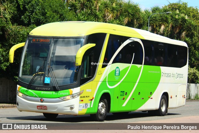 Expresso Princesa dos Campos 6224 na cidade de Curitiba, Paraná, Brasil, por Paulo Henrique Pereira Borges. ID da foto: 11913796.