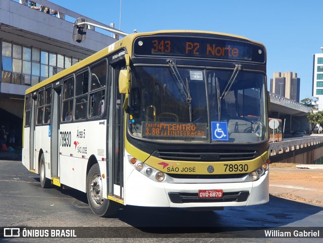 Expresso São José 78930 na cidade de Brasília, Distrito Federal, Brasil, por William Gabriel. Número da foto: #11912470.